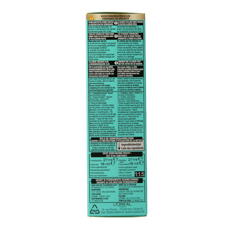 Magic Retouch Permanente haarkleuring nr 3 donkerbruin - Afbeelding 5