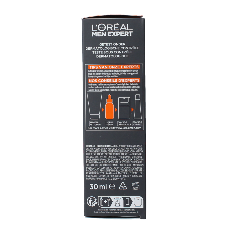 L'Oreal Paris Men expert power age serum hyaluron - Afbeelding 3