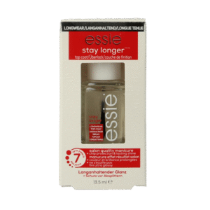 Essie Care top coat stay longer