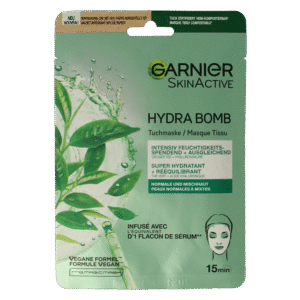 Garnier SkinActive tissuemasker hydra bomb groene thee
