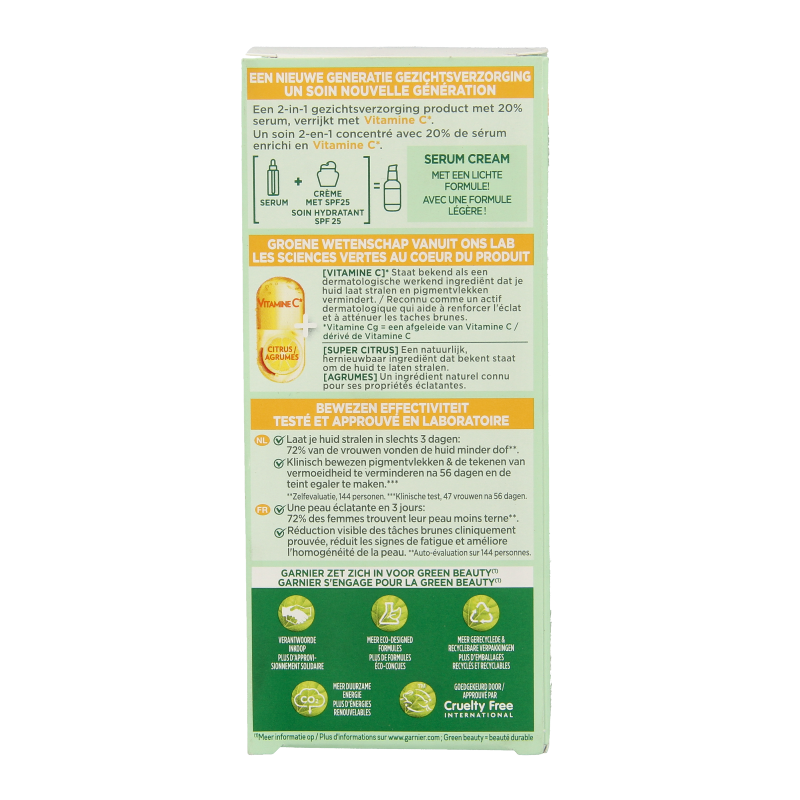 Garnier SkinActive vitamine C serum cream SPF25 - Afbeelding 3