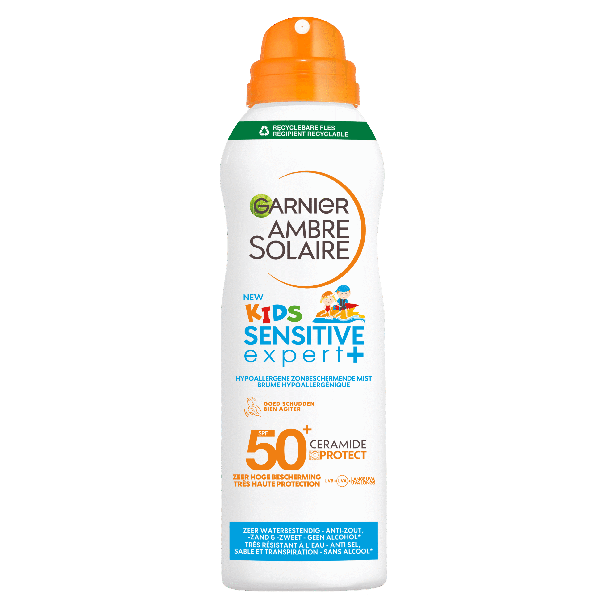 Ambre Solaire Kids spray anti zand SPF50+