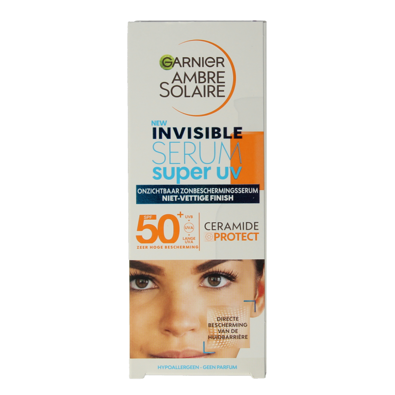 Ambre Solaire Sensitive face serum SPF50+
