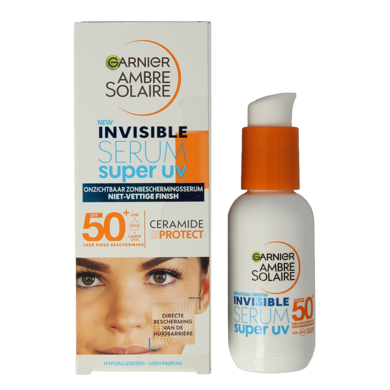Ambre Solaire Sensitive face serum SPF50+ - Afbeelding 2
