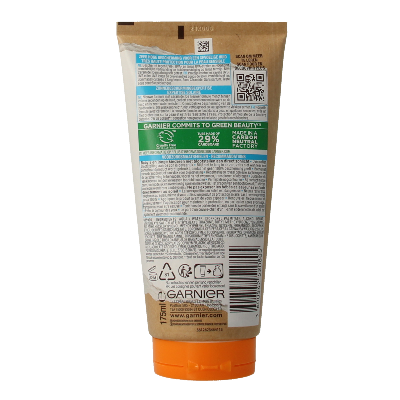 Ambre Solaire Milk wetskin kids SPF50 - Afbeelding 2