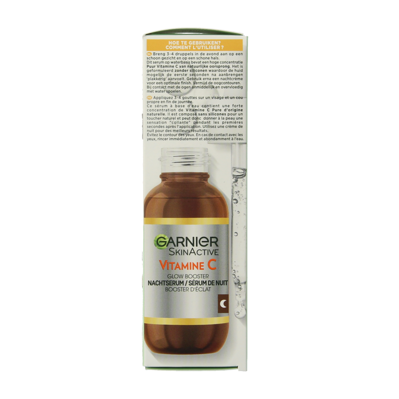 Garnier SkinActive nachtserum vitamine C hyaluronzuur - Afbeelding 5