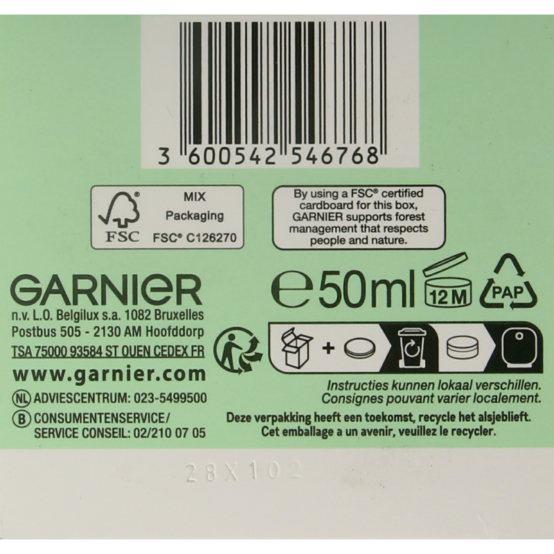 Garnier SkinActive dagcreme hyaluronzuur aloe vera - Afbeelding 7