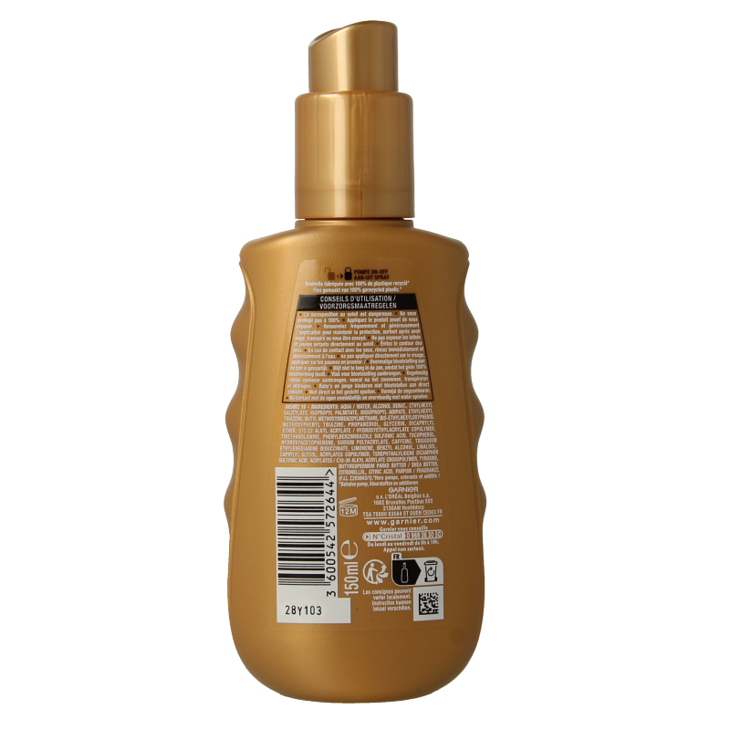Ambre Solaire Melkspray ideal bronze SPF30 - Afbeelding 2