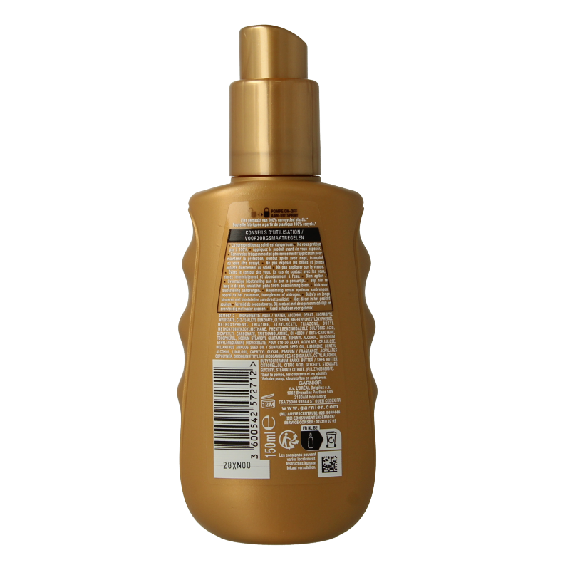 Ambre Solaire Melkspray ideal bronze SPF50 - Afbeelding 2