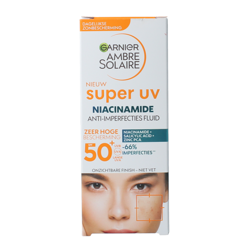 Ambre Solaire Fluid niacinamide super UV SPF50+