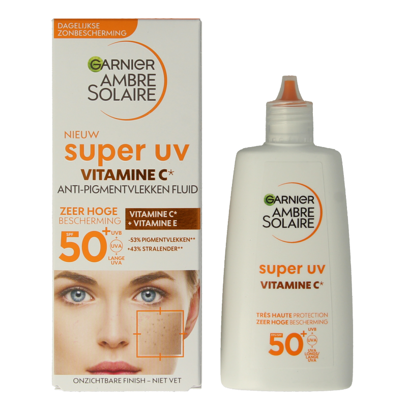 Ambre Solaire Fluid vitamine C super UV SPF50+ - Afbeelding 2