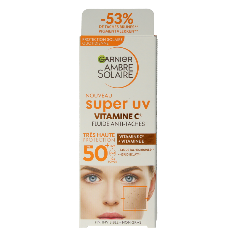 Ambre Solaire Fluid vitamine C super UV SPF50+ - Afbeelding 4