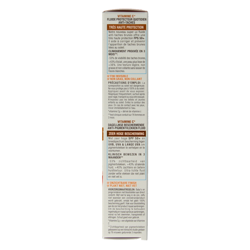 Ambre Solaire Fluid vitamine C super UV SPF50+ - Afbeelding 5