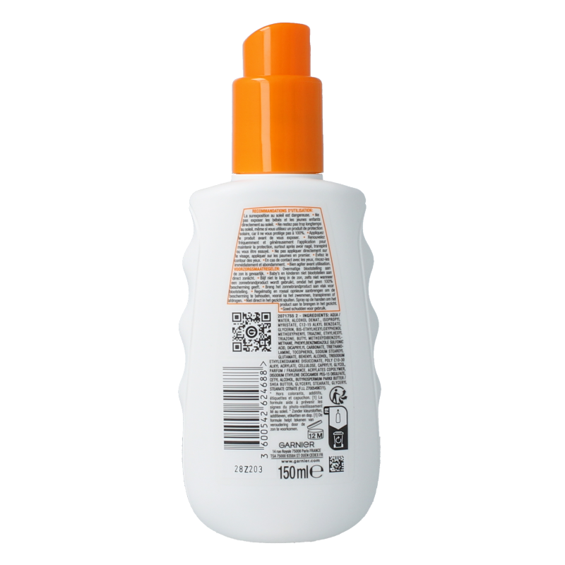Ambre Solaire Hydraterende melk protect SPF50+ spray - Afbeelding 2