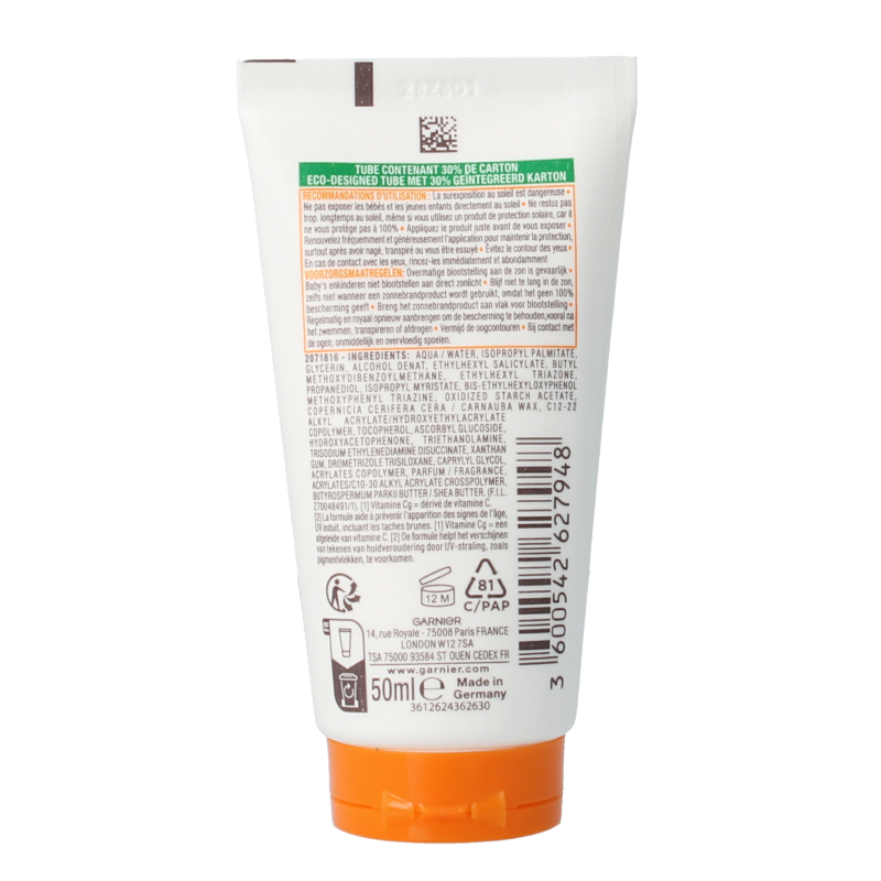 Ambre Solaire Hydraterende melk protect SPF30 - Afbeelding 2