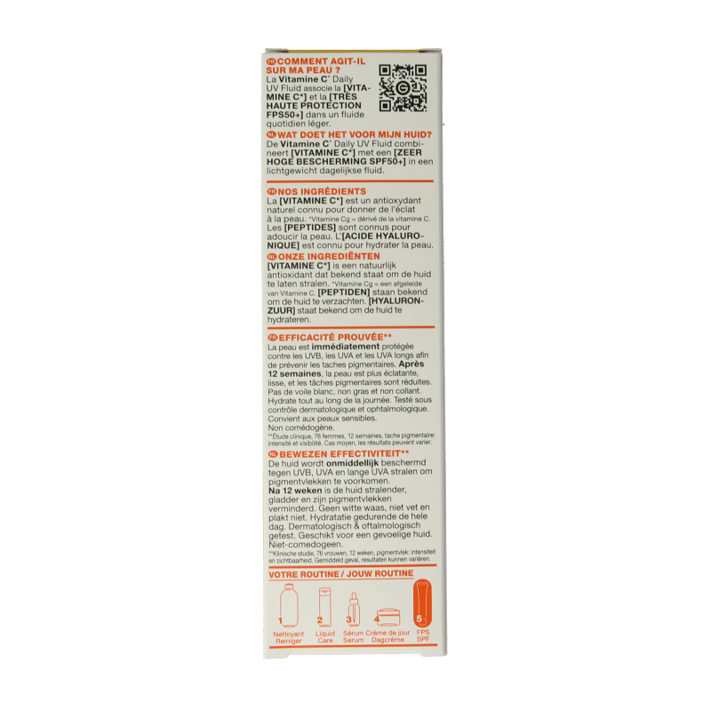 Garnier Vitamine C daily UV antipigmentvlek fluid - Afbeelding 4