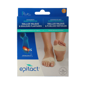 Epitact Voetzoolkussentjes dubbel maat 36/38