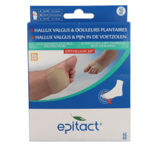 Epitact Voetzoolkussentjes dubbel maat 42/45