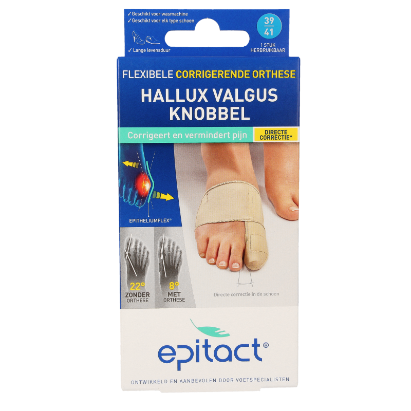 Epitact Hallux valgus corrigerende orthese maat 39/41