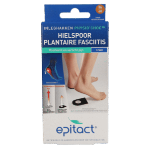Epitact Hielspoor inleghakken met physio choc maat 36/40