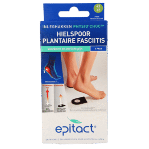 Epitact Hielspoor inleghakken met physio choc maat 41/45
