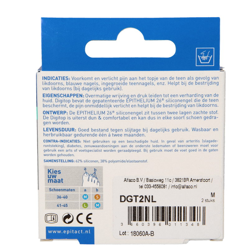 Epitact Digitop nagels en likdoorns M - Afbeelding 2