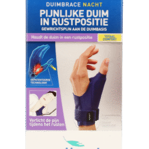 Epitact Duim orthese nacht rechts maat M