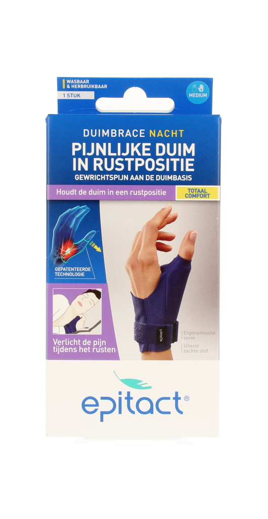 Epitact Duim orthese nacht rechts maat M