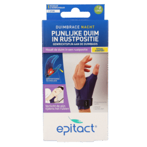 Epitact Duim orthese nacht rechts maat L