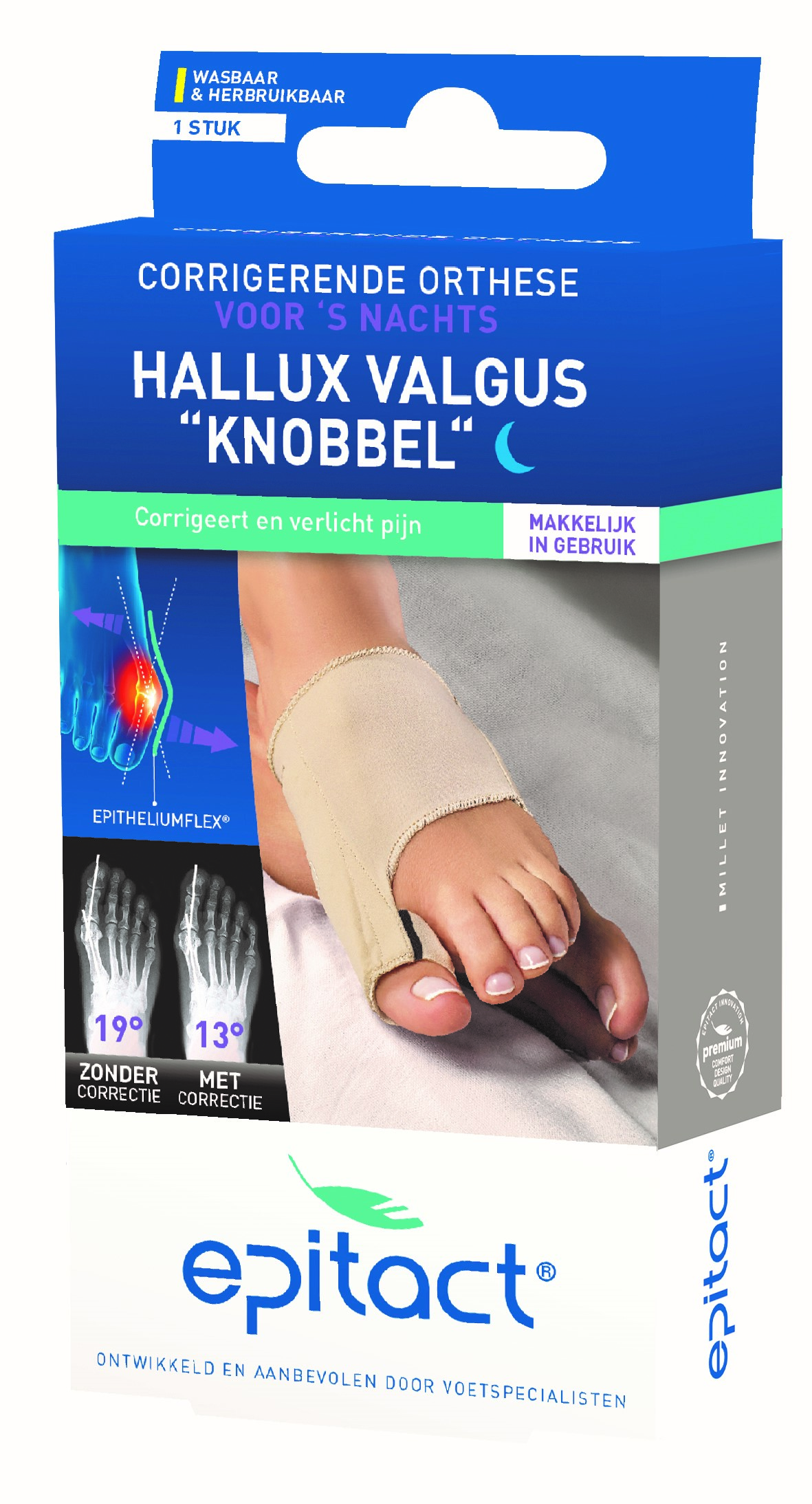 Epitact Hallux valgus nacht maat 39/41