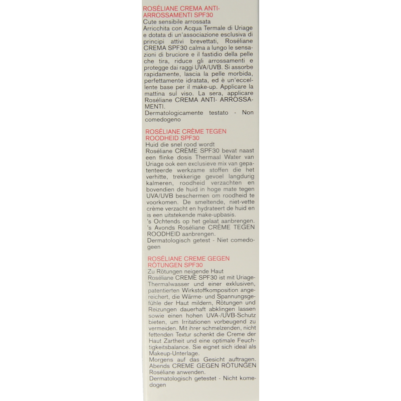 Uriage Roseliane hydraterende & bescherrmende creme SPF30 - Afbeelding 6