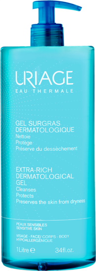 Uriage Extra rich dermatological gel sensitive skin