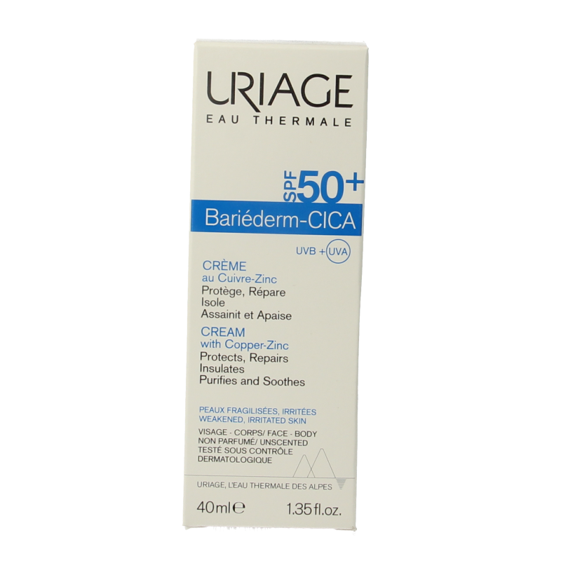Uriage Bariederm cica creme SPF50