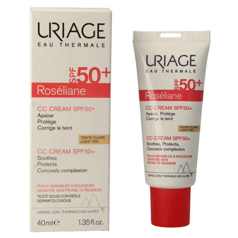 Uriage Roseliane hydr & besch creme teint SPF50 - Afbeelding 2