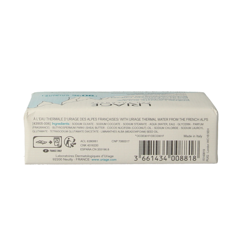 Uriage Thermaal water creme lavante solide - Afbeelding 2