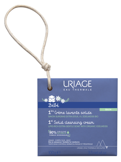 Uriage Bebe 1ere creme lavante solide