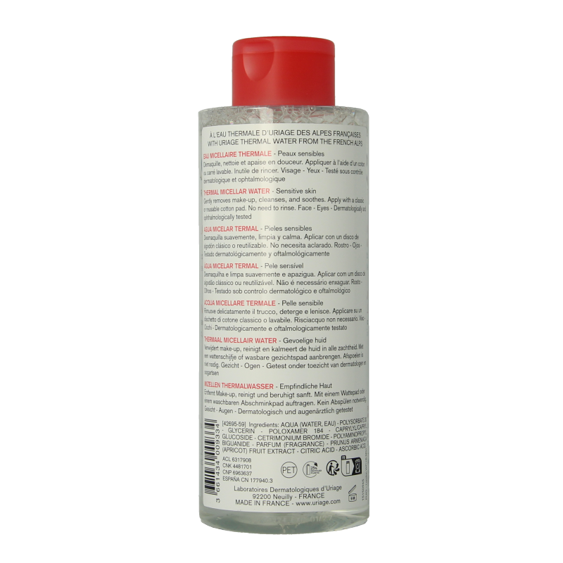Uriage Thermaal micellairwater gevoelige huid - Afbeelding 2