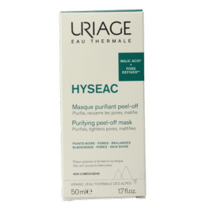 Uriage Hyseac peel off masker