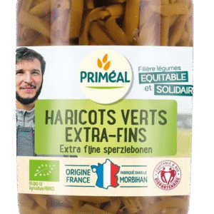 Primeal Haricots verts sperziebonen extra fijn bio