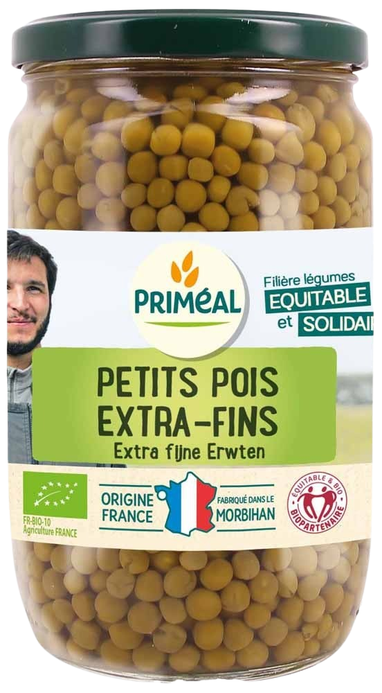 Primeal Doperwten extra fijn bio