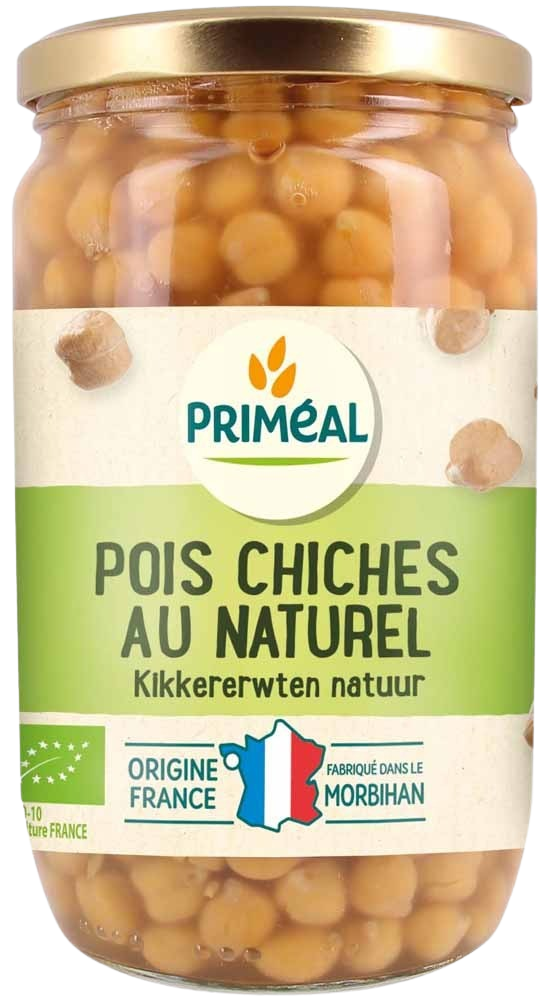 Primeal Kikkererwten conserve bio