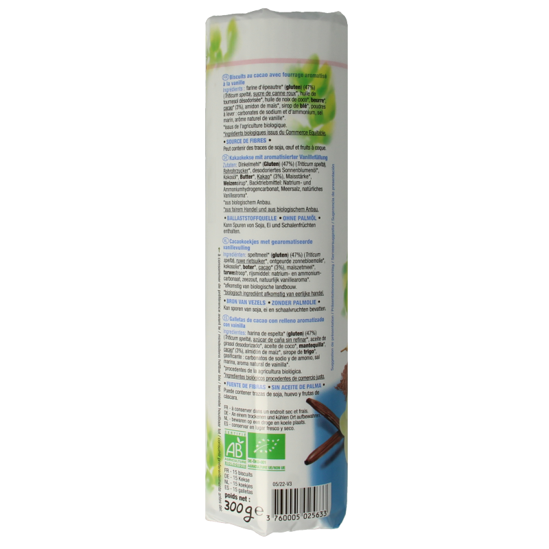 Bisson Choco Bisson cacao vanille bio - Afbeelding 2