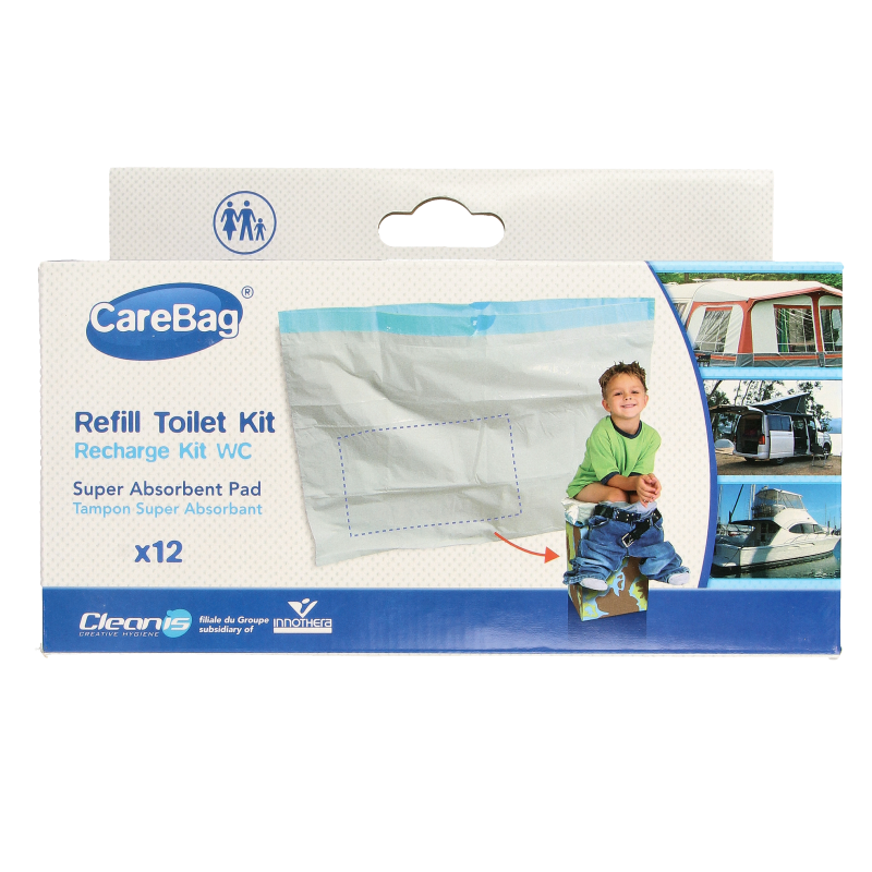 CareBag Meeneemtoilet navulzak