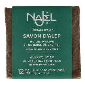 Najel Aleppo Aleppo zeep olijf olie 12%