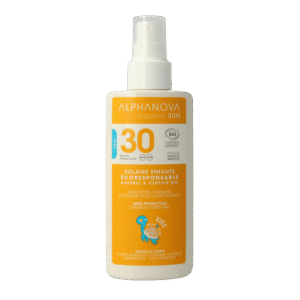 Alphanova Sun Sun bio kids spray SPF30 vegan