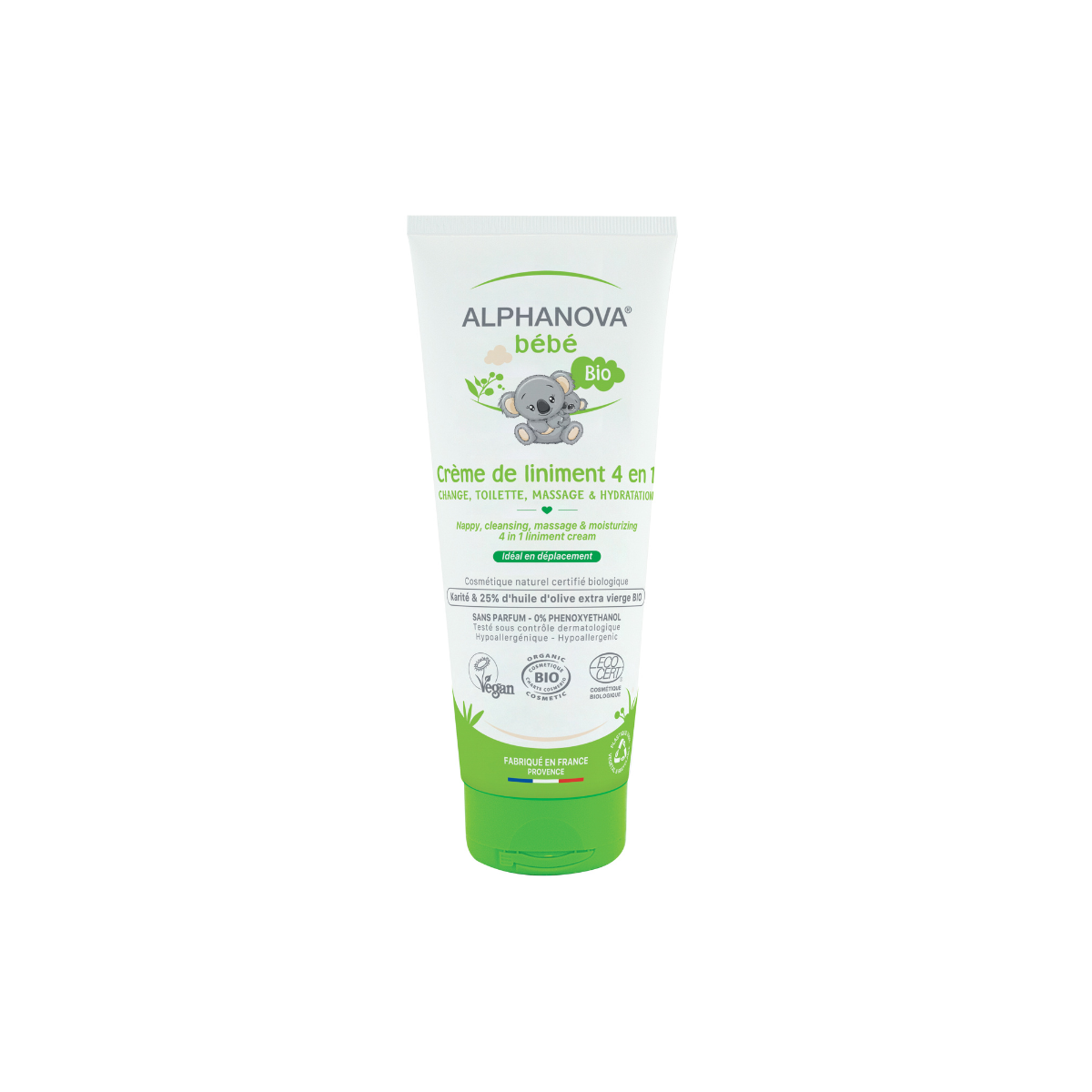 Alphanova Bebe Baby bio liniment cream 4-in-1