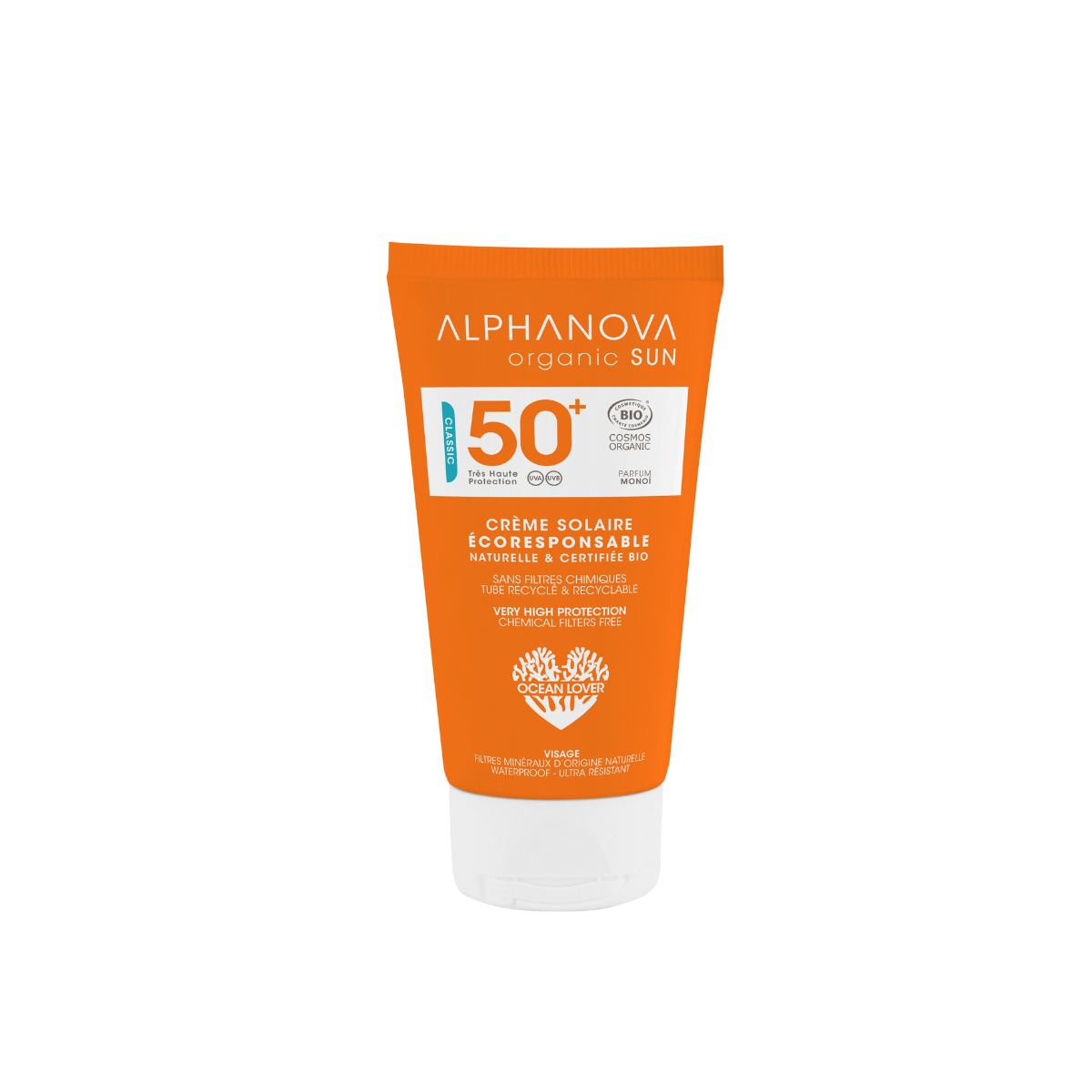 Alphanova Sun Sun bio cream SPF50+ high protection