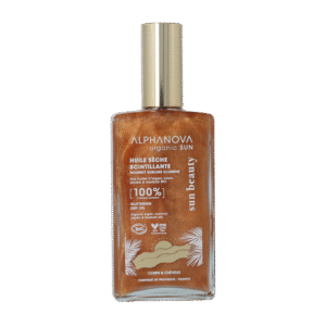 Alphanova Sun Sun glittering dry oil bio