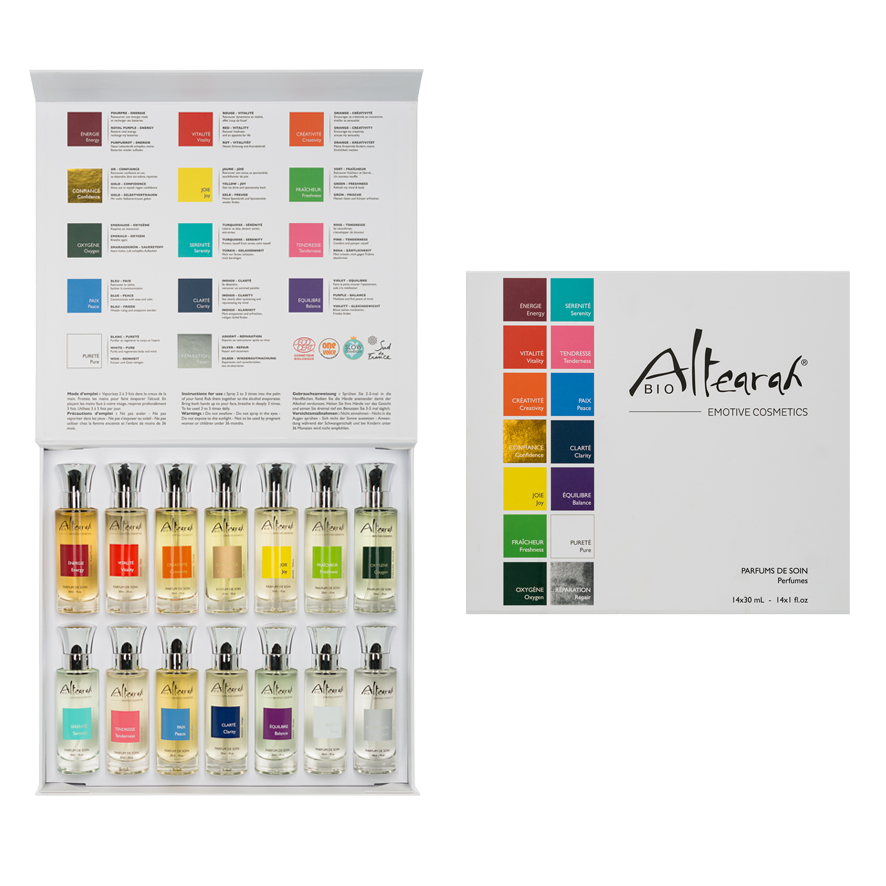 Altearah Parfum de soin box 14x30ml bio