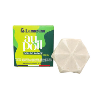Lamazuna Shaving bar lemon & green tea